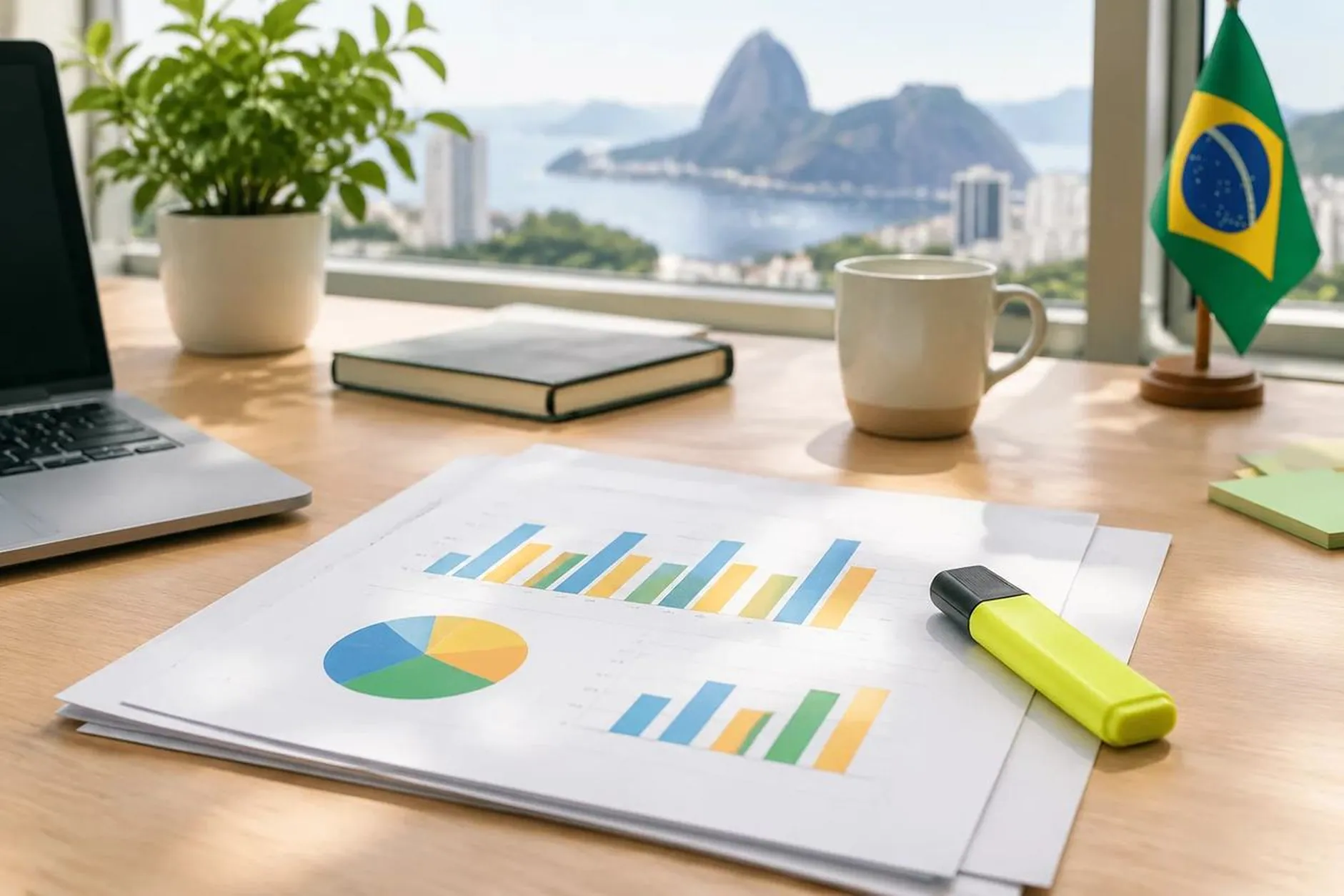 Gráfico e notas para história de história pessoal no trabalho